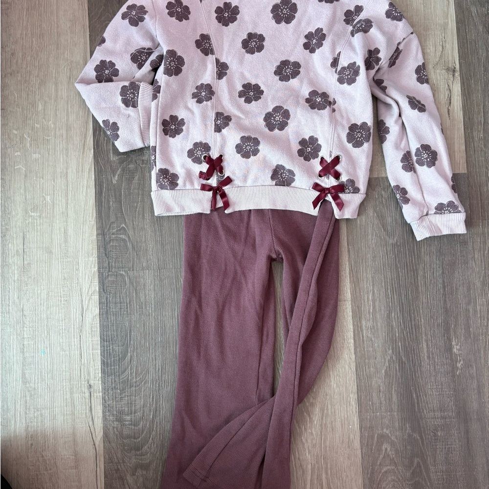 Nicole Miller Pink and Purple Kids Matching Set